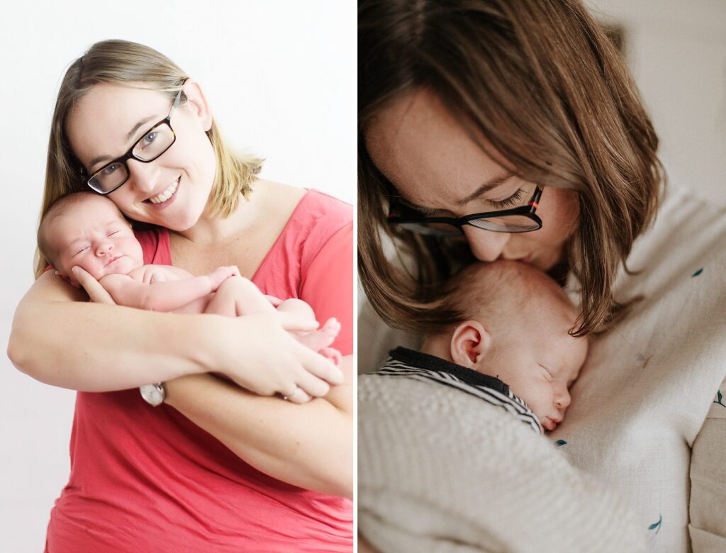 choosing a newborn photographer, studio versus lifestyle newborn images
